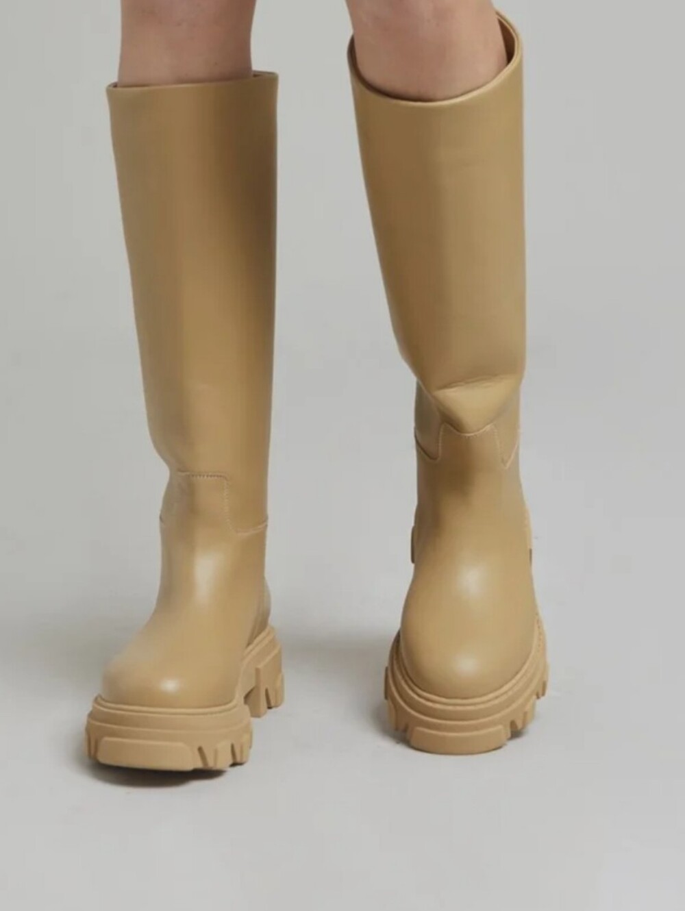 GIA BORGHINI x Pernille Teisbaek Perni 07 Knee-High Boots, Size 36|US 7